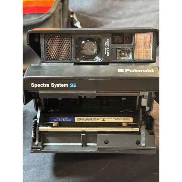 Vintage Polaroid Spectra System SE Instant‎ Film Camera, Case & Manual. EUC - Picture 3 of 16